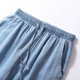 thumbnail image 4 of WILLBEST Pantalones Casuales de Mujer, Cintura Alta, Pierna Ancha, Transpirables, Cómodos para Uso Diario, Corte Holgado, Pierna Recta y Suelta, a La Moda. XXXXL, 4 of 4