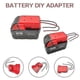 thumbnail image 4 of Battery Adapter For Milwaukee M18 Xc 18v To Dock Power 2 Wirings Output Diy, 4 of 5
