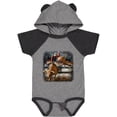 thumbnail image 3 of Inktastic Bull Riding Boys or Girls Baby Bodysuit, 3 of 5