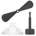thumbnail image 2 of Helmet Decorative Propeller,Decorative Helmet Suction Cup Bike Helmet Propeller Helmet Propeller Sturdy Construction, 2 of 12