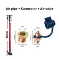 thumbnail image 7 of Truck Air Tank Air Intake Joint Connection Pipe Truck Air Pipe Kit, 7 of 7