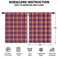 thumbnail image 2 of Blackout Kids Curtains,Multi Color Checkerboard Checkered Pattern Childrens Insulated Curtains Set Of 2,Bedroom Essentials,Toddler Room Decor 42"x54", 2 of 5