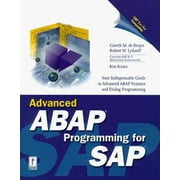 Advanced ABAP Programming for SAP (SAP R/3) [Hardcover - Used]