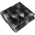 thumbnail image 5 of 24 Pack Bulk Plaid Sherpa Fleece Throw Blankets 50 x 60 for Wedding Guests, Homeless, Pets | Plaid Fleece Throw Blankets Bulk, 5 of 10