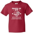 thumbnail image 3 of Inktastic Military Uncle Red Friday Youth T-Shirt, 3 of 5