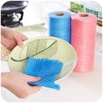 thumbnail image 2 of FRCOLOR 4 Rolls Non-woven Dish Cloth Kitchen Duster Cloth Disposable Kitchen Cleaning Cloth, 2 of 8
