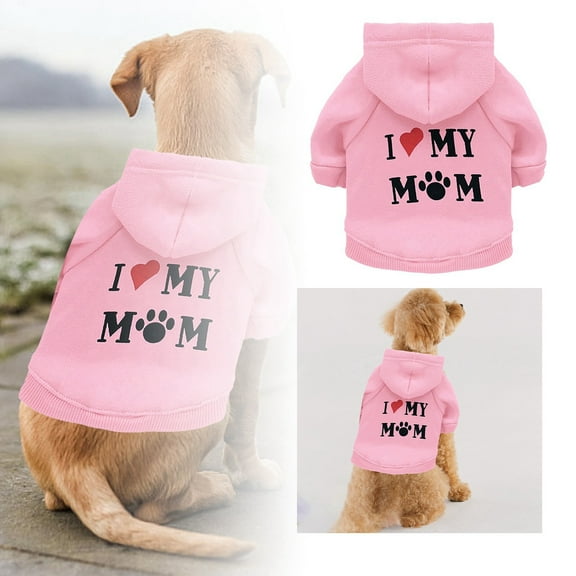 Dog Sweater with Hooded Design for Cozy Autumn and Winter Comfort Warm Pet Apparel Fashionable Outfit