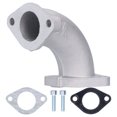 thumbnail image 2 of Juego de Tubos de Colector de Admisión de Carburador de 26 Mm / 102 Pulgadas Repuesto de Colector de Entrada de aleación de Aluminio para Kazuma Meerkat 50 50CC 70CC 90CC ANGGREK Otros, 2 of 8