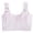 Purple, variant on MUXiin Girls Sports Bra Girls Sports Underwear Set Comfortable Breathable Supportive Athletic Bra and Vest for Children Breathable Bras For Girls