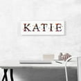 thumbnail image 2 of ARTCANVAS KATIE Girls Name Room Decor Canvas Art Print - Size: 36" x 12" (1.50" Deep), 2 of 9