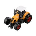 thumbnail image 3 of Juego de Tractor pequeño para niños, Mini Tractor de simulación, coche de granjero, juguete para vacaciones, Halloween, cumpleaños, regalo de Navidad amarillo, 3 of 8