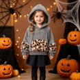 thumbnail image 2 of SUXIAN Hoodie for Kids Leopard Print Long Sleeve Lined Warm Soft Cozy Outerwear for Boys and Girls Hoodie Toddler 4-5 Years, 2 of 9