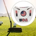 thumbnail image 2 of Golf Mallet Putter Head Cover Golf Club Headcover Comfortable Lining Wrap Sleeve White, 2 of 8