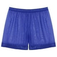 thumbnail image 4 of Intimates Men's Underwear Boxer Briefs Mesh Breathable Underpants Mens Mesh Shorts See Through With Large Split Mesh Pants, 4 of 8