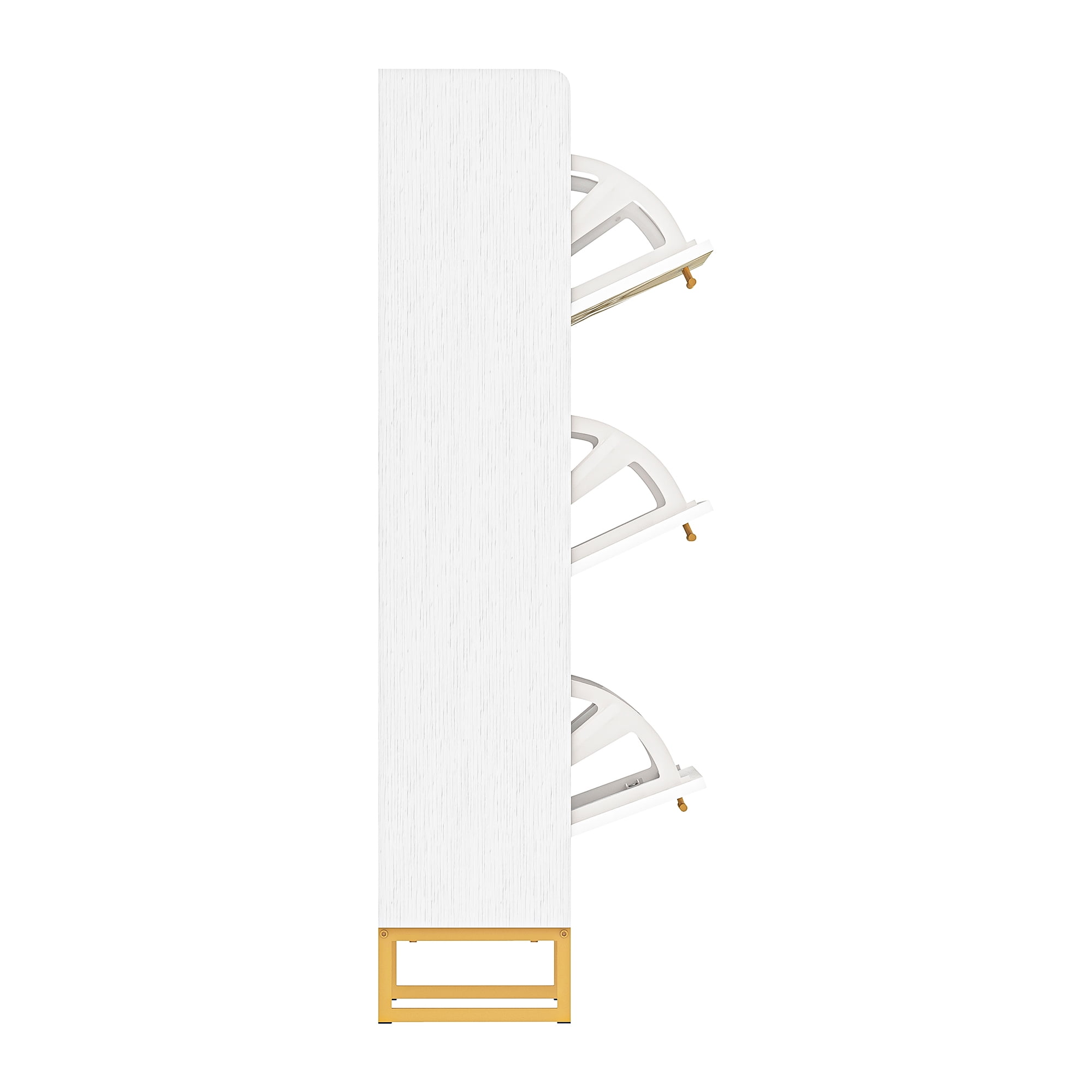 YYAo Entryway Shoe Cabinet, Shoes Storage Organizer Narrow Shoe Storage Rack with Flip Doors, Tipping Bucket Shoe Cabinet for Closet, Living Room, Beige YYAo Entryway Shoe Cabinet, Shoes Storage Organizer Narrow Shoe Storage Rack with Flip Doors, Tipping Bucket Shoe Cabinet for Closet, Living Room, Beige