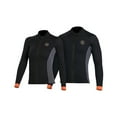 thumbnail image 3 of Diving Jacket High Efficiency Cold Proof Nylon Material Good Elasticity Swimsuits Strong Sunscreen Smooth Leather Edging Wetsuit Men Black L, 3 of 8