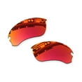thumbnail image 2 of Vonxyz Ruby MirrorCoat Polarized Lenses Replacement for Oakley Flak Draft OO9364 Sunglass, 2 of 5