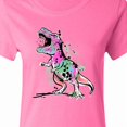 thumbnail image 4 of Inktastic Graffiti Paint Splatter T-rex Women's T-Shirt, 4 of 5