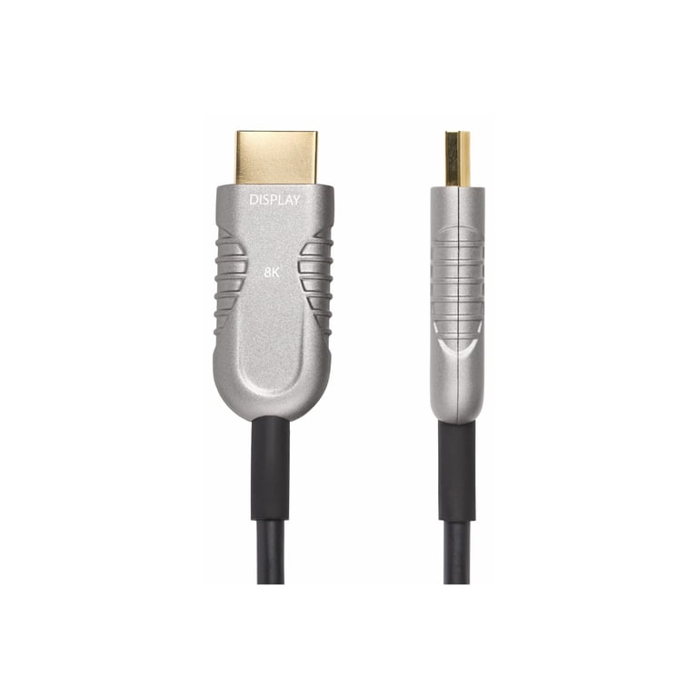 30ft. HDMI 2.1 Hybrid Active Optical Cable, 8K Ultra High Speed 30ft. HDMI 2.1 Hybrid Active Optical Cable, 8K Ultra High Speed