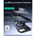 thumbnail image 4 of Funda ESR para iPhone 16e Cyber Series con MagSafe Black, 4 of 8