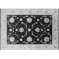 thumbnail image 1 of Ahgly Company Indoor Rectangle Oriental Gray Industrial Area Rugs, 4' x 6', 1 of 4
