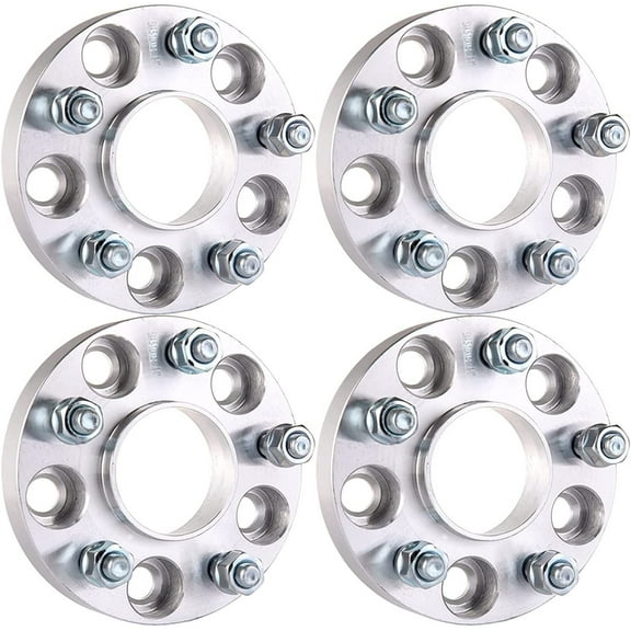 SCITOO 4X 1 inch 5x114.3 to 5x114.3 Hubcentric Wheel Spacers 5x4.5 5 Lug fits for 6 RX8 MX5 Wheel Spacers for CX7 Wheel Spacers for MX6 for Tacoma Wheel Spacers