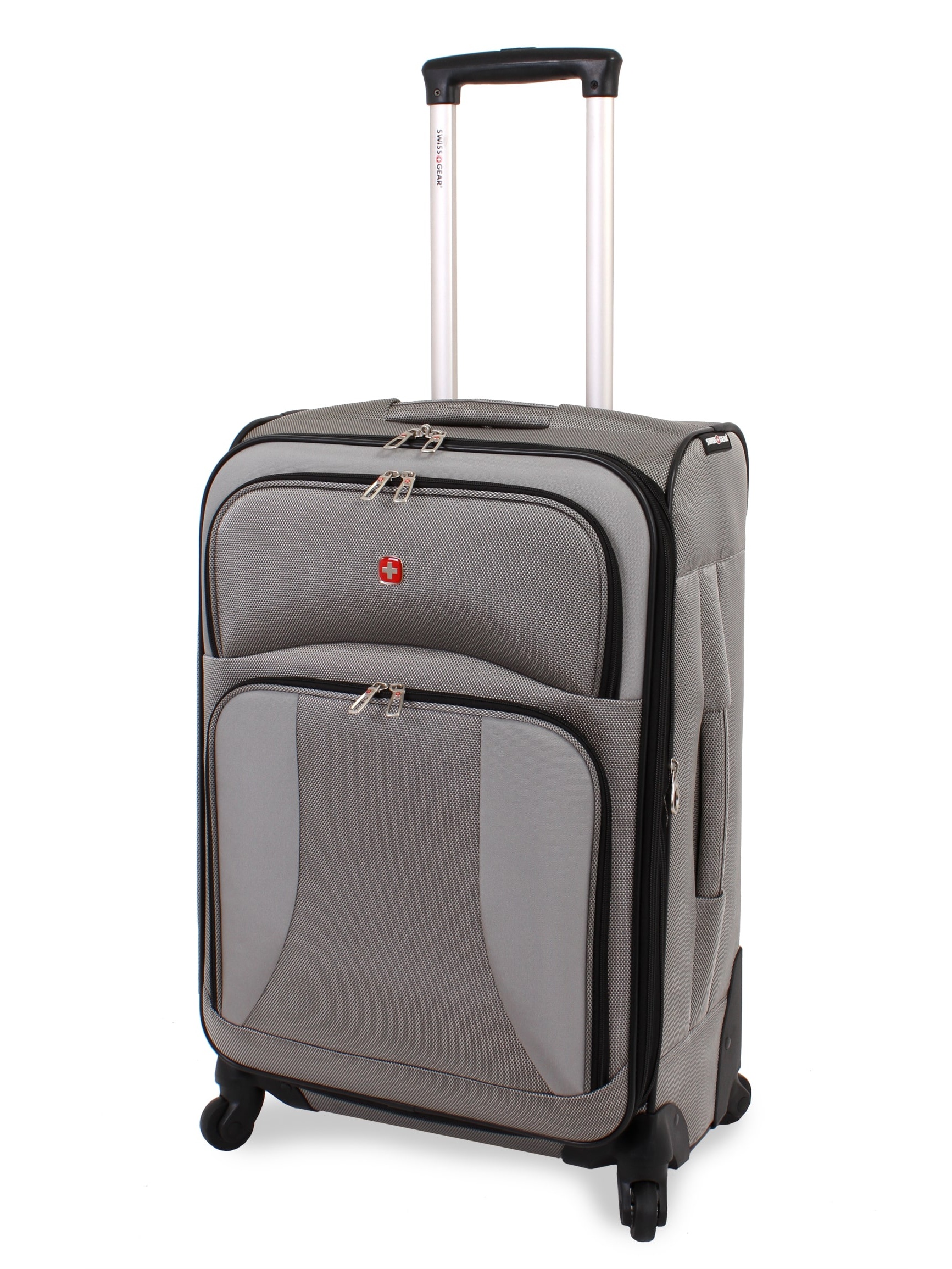 7211 24-inch Grey Medium Expandable Spinner Upright Suitcase - image 2 of 2