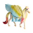 thumbnail image 1 of Flying Pegasuss Figurine Arte Ornamento Desk Desk Desktop Ornament de caballos Estatuas de caballos Modelo de animales para la oficina de la oficina Multicolor, 1 of 8