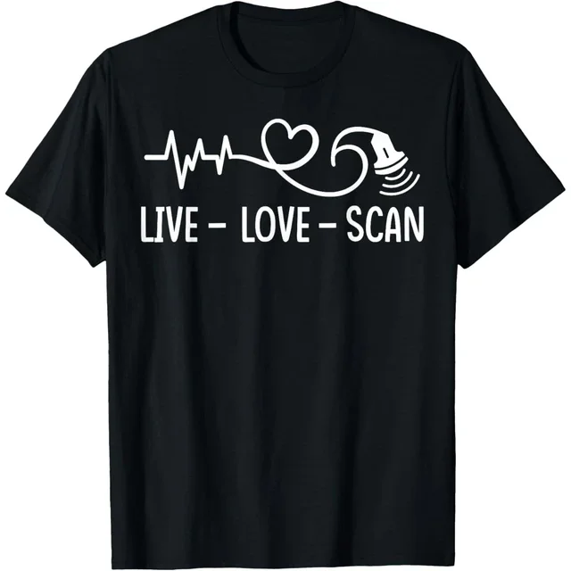 ALVORD T-Shirt Échographie Technicien Échographie Radiologie Unisexe P-5TG