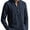 Bleu Marine, variante sur Fashnice T-shirt Homme Col en V avec Poches T-shirt Blouse de Plage Hawaïenne Blanc TG