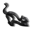 thumbnail image 3 of Minimalist Stretching Cat Sculpture, Modern Line Art Cat Home Decor Gift, 3 of 7