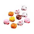 thumbnail image 1 of Vogacara 10 Uds. Coche extraíble Animal encantador creativamente Mini coches resistentes juguete interactivo significativo chico piso interior Juguetes Tipo-01, 1 of 6