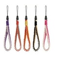 thumbnail image 4 of Mobile Phone Lanyard Universal Key Ring Camera Card Strap Rope Holder Portable Running Walking Travel Office Removable Orange Colorful, 4 of 8