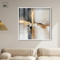 thumbnail image 3 of Golden Hour I Shadowbox Print Elegant Wall Decor by Art Remedy, White Frame, 40 x 40, 3 of 7