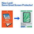 thumbnail image 3 of onn Corning Glass Screen Protector for iPad (10th generation) 10.9-inch, Made with Durable Glass by Corning™ for Ultimate Drop & Scratch Protection, Includes Advanced Easy Application Tray, 3 of 6
