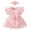Red, variant on Baby Girls' Mesh & Ribbed Crawling Suit With 3D Applique Summer Fly Sleeve Romper For Toddler 6 Month Easter Outfit Boy Easter Boy Romper Baby Summer Pajamas 24 Months Boys Clothes Rompers Boy Baby