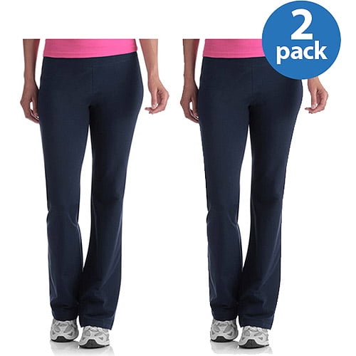 Danskin Now - Women's Plus-Size Dri-More Core Bootcut Workout Pants 2