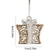 thumbnail image 3 of Adorno Colgante Navideño con Lazo de Lentejuelas | Decoración Navideña de Acrílico Transparente para Árbol | Irrompible y Reutilizable para Decoración de Fiestas En Interiores | 1 Unidad, 3 of 6