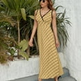 thumbnail image 6 of Ice Cream Cone Dress Fashion Boho Beach Long Dresses Female Party Printed Maxi Dress, 6 of 9