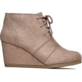 thumbnail image 2 of J. Adams Roxy Low Heel Wedge Lace Up Ankle Boot, 2 of 7