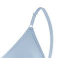 thumbnail image 4 of Kilaqueen Women's Seamless Front-Closure Nursing Bra, Wireless Maternity Bra with Removable Pads & Waffle Knit Texture, 4 of 5