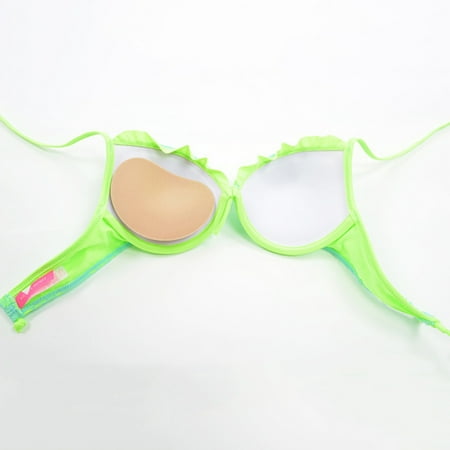 FRCOLOR One Pair Strapless Self Adhesive Sticky Bra Silicone Covers Invisible Bra Concealers Pasties (Skin Color)