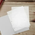 thumbnail image 3 of Shisuyan 10pcs Clear Plastic Card Sleeves for Binders Refill Inner Pages for Trading Cards Photo Card Protectors Pocket Sleeves for Sports Cards, 3 of 8