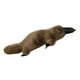thumbnail image 3 of Simulation Platypus Plush Toys Creative Cartoon Animal Stuffed Gray, 3 of 5