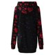 thumbnail image 5 of Vestido de sudadera con capucha de manga larga con estampado de corazón de amor del día de San Valentín para mujer Pompotops  hdfakjf1658, 5 of 5