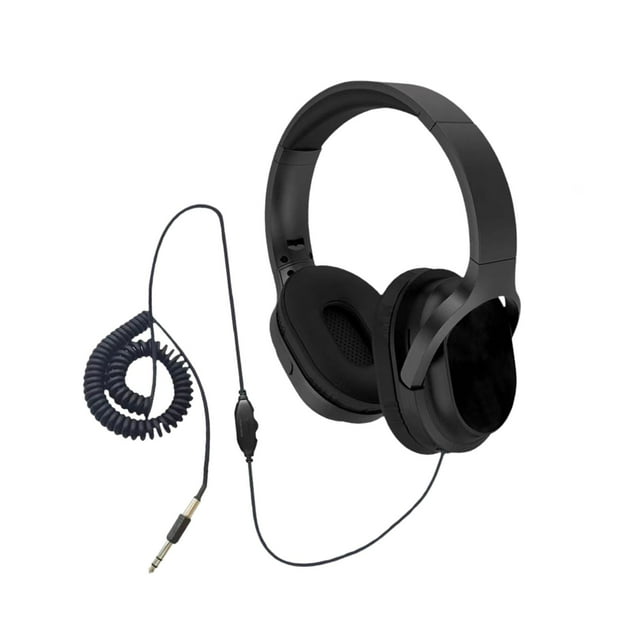 Miulika Metal Detector Headset Wired Lightweight Covenient Outdoor Portable Earphone Style A