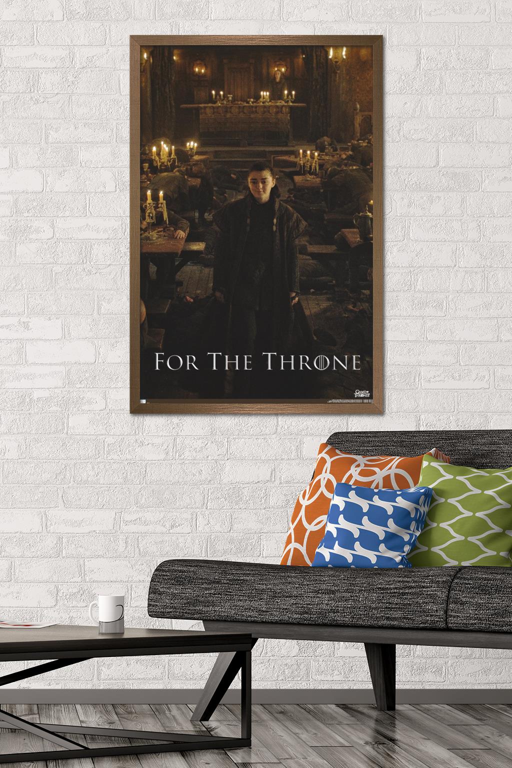 Game of Thrones - Arya Stark Wall Poster, 22.375" x 34", Framed