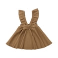 thumbnail image 1 of Gupgi Baby Girls Ruffles Skirts Princess Sleeveless A-Line Dress Overalls, 1 of 5
