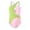 D1-Green, variant on Girl 1 Piece Swimsuit Cut Out Bathing Suit Girl Swimwear Size 5 Wide Shoulder Straps Swimming Suit Summer Beach Swimwear, Size 4-5 Years,Color#2