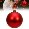 thumbnail image 4 of 4.7'' Christmas Ball Ornaments - Large Christmas Ornaments,1Pcs Shatterproof Plastic Christmas Ornaments Hanging Ball Decorations for Xmas Tree, Holiday, Wedding, Party(Z1-Red), 4 of 6